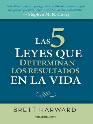 cover image of Las cinco leyes que determinan los resultados en la vida